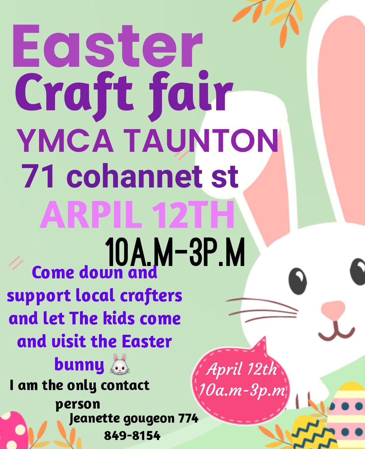 Easter craft fair 