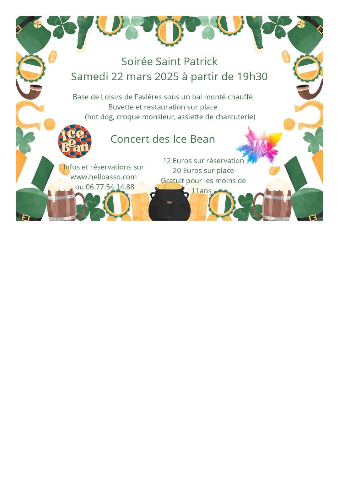 soir\u00e9e Saint Patrick