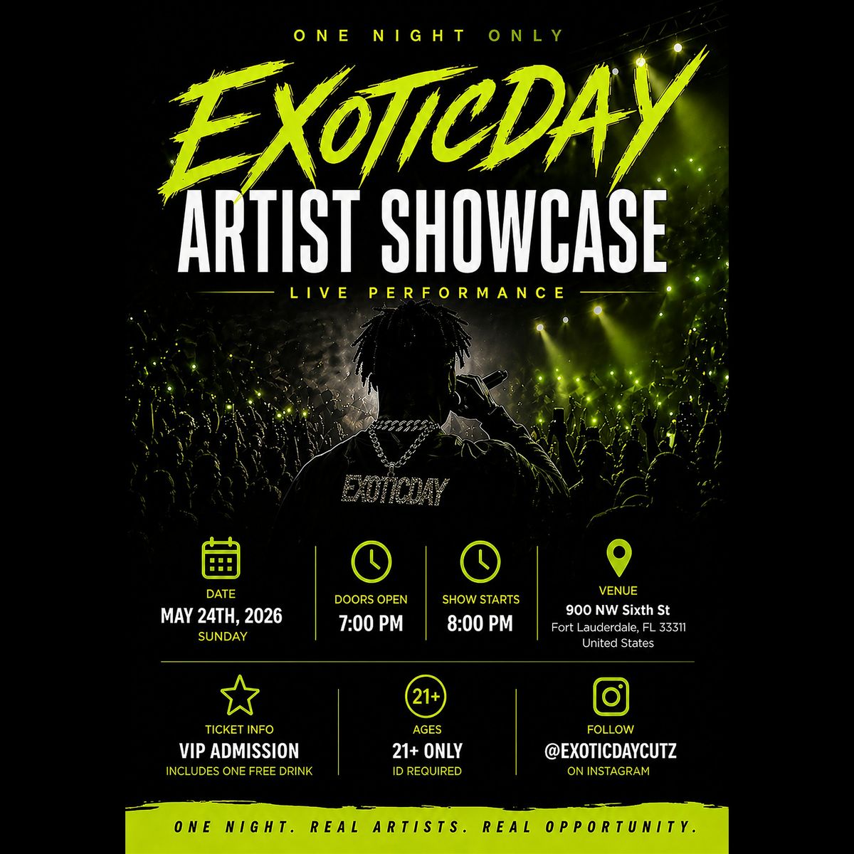 Exoticday artist showcase