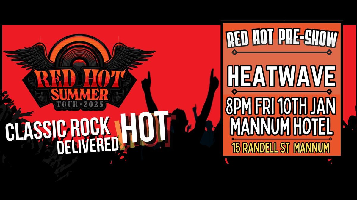 HEATWAVE - LIVE MANNUM HOTEL