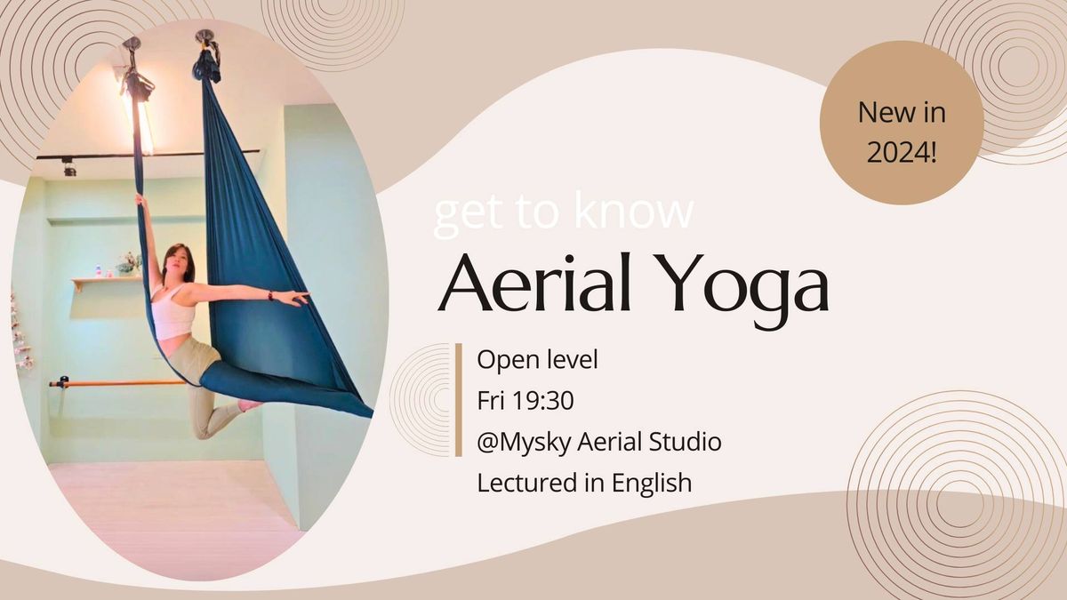 Aerial yoga (open level)