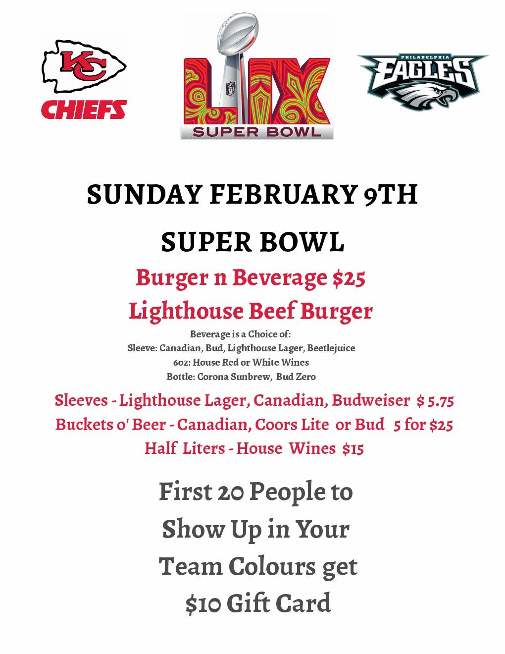 super bowl food deals canada