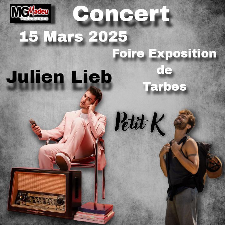 CONCERT JULIEN LIEB + PETIT K