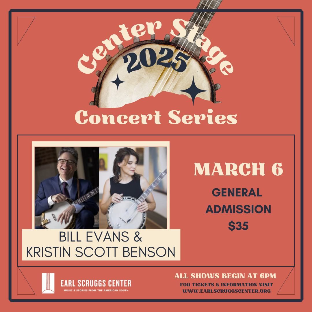 Center Stage Concert Series: Bill Evans & Kristin Scott Benson