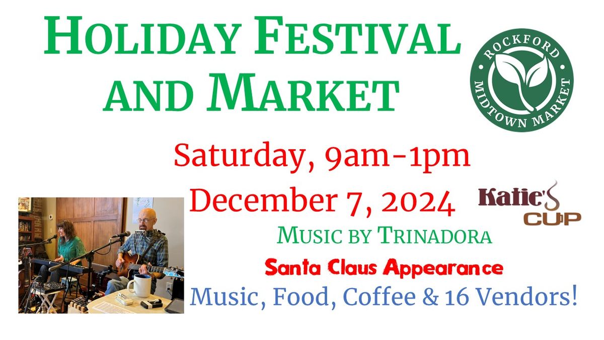 Holiday Festival & Market with Music by Trinadora