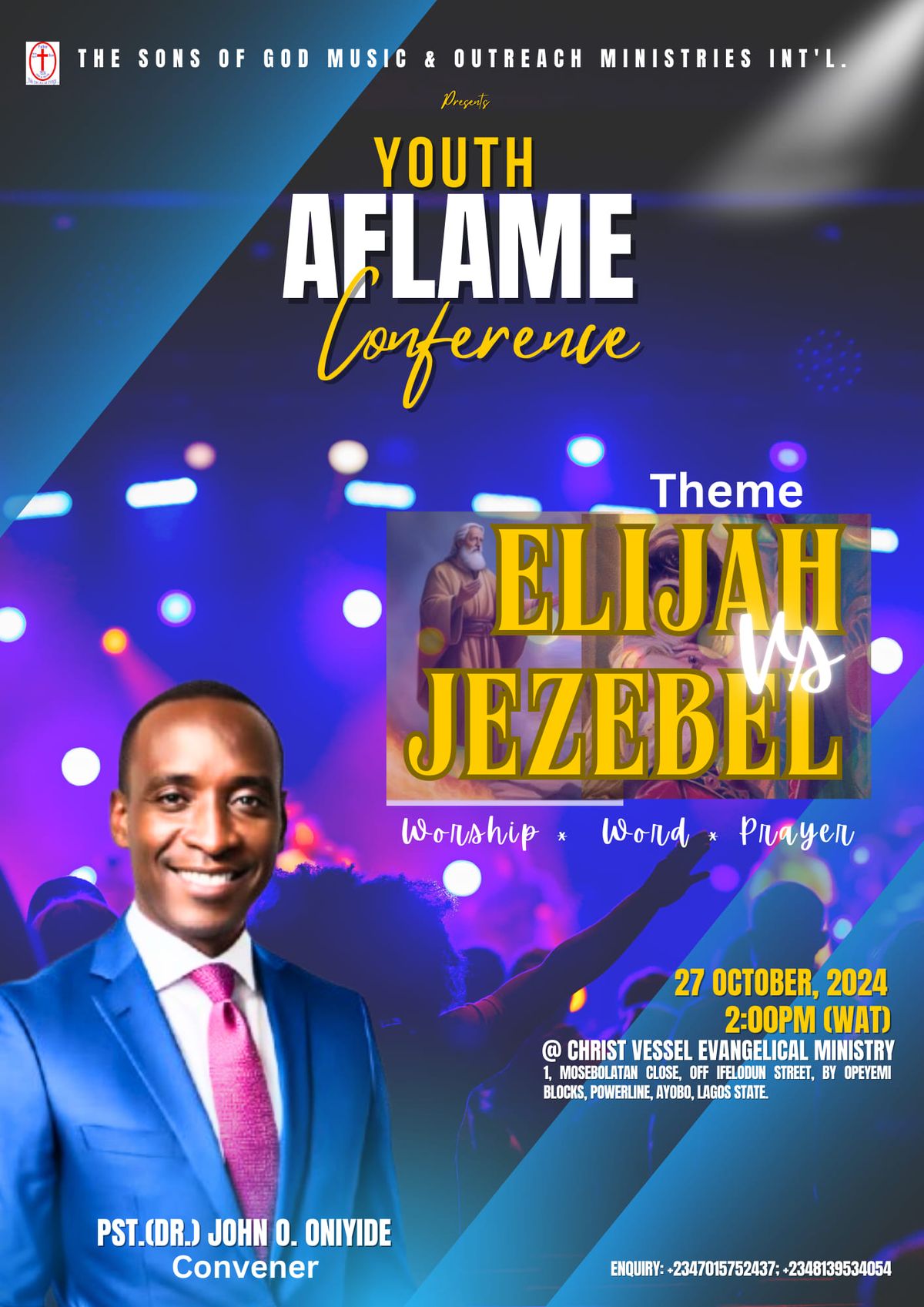 Youth Aflame Conference 