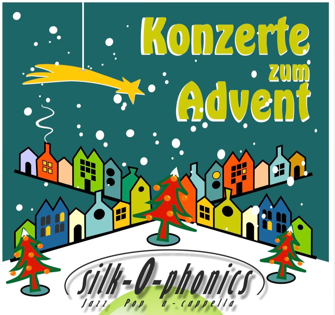 silk-O-phonics  Jazz Pop a-capella Konzerte zum Advent 