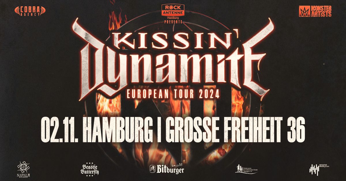 Ausverkauft: Kissin' Dynamite - Hamburg, Gro\u00dfe Freiheit 36