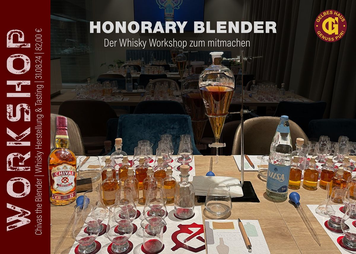 Honorary Blender - Der Whisky Workshop zum mitmachen
