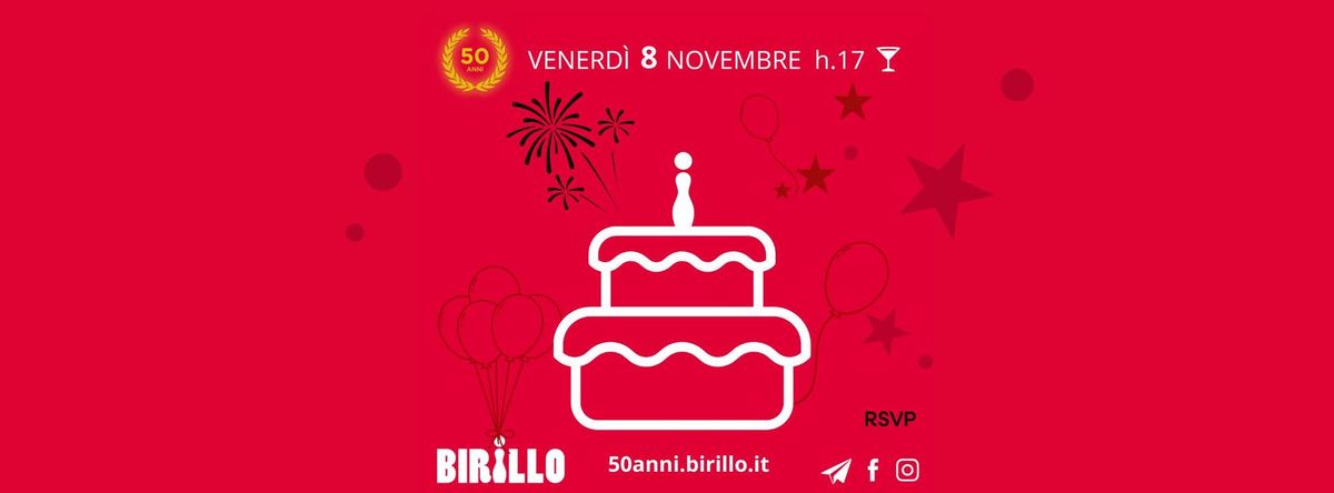 AUGURI BIRILLO! IN QUARTIERE DAL 1974