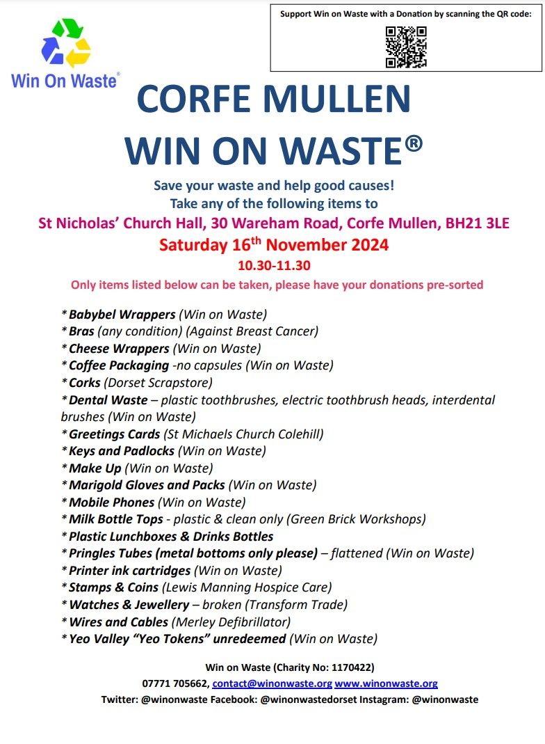 Win on Waste - Corfe Mullen