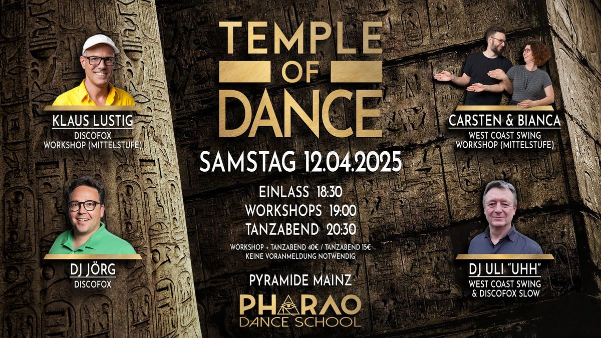 Temple of Dance (12.04.2025) - SAVE THE DATE