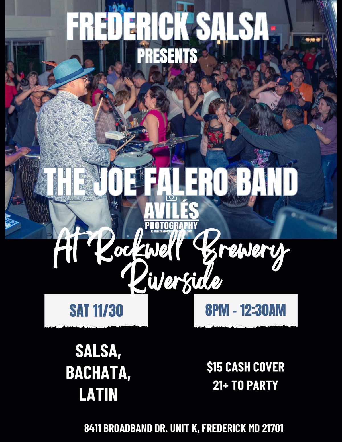 The Joe Falero Band at Rockwell Brewery at Riverside