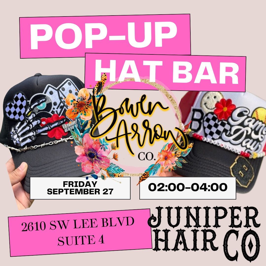 POP-UP HAT BAR\ud83d\ude0e