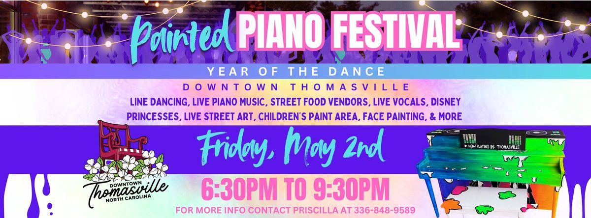 Painted Piano Festival: Year of the Dance