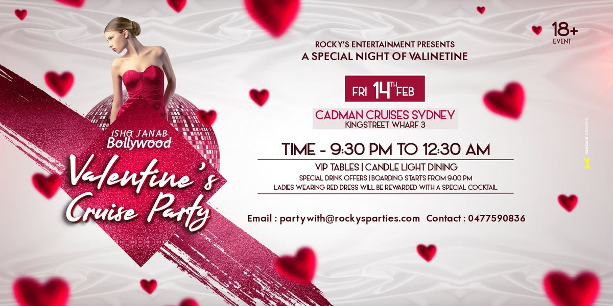 ISHQ JANAB- Bollywood Valentine Cruise Party Sydney