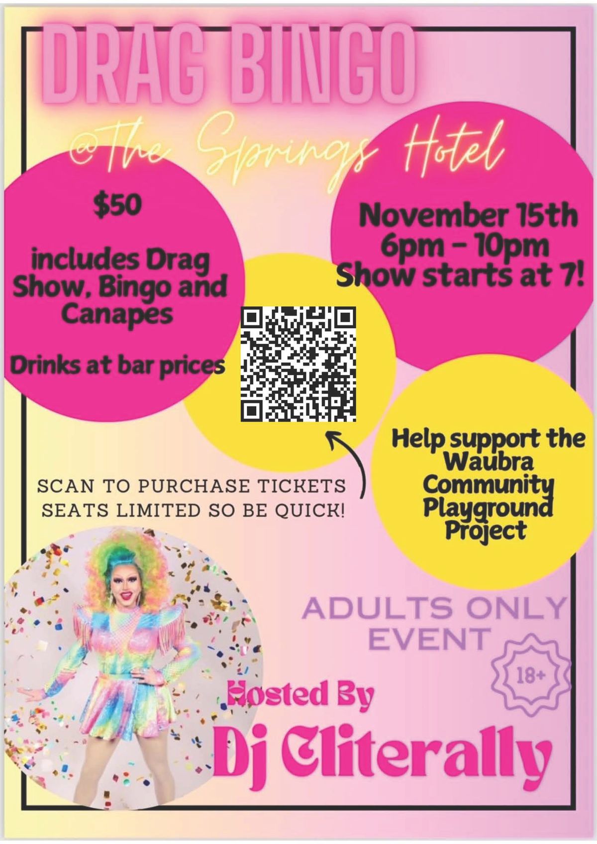 DRAG BINGO @ THE SPRINGS HOTEL