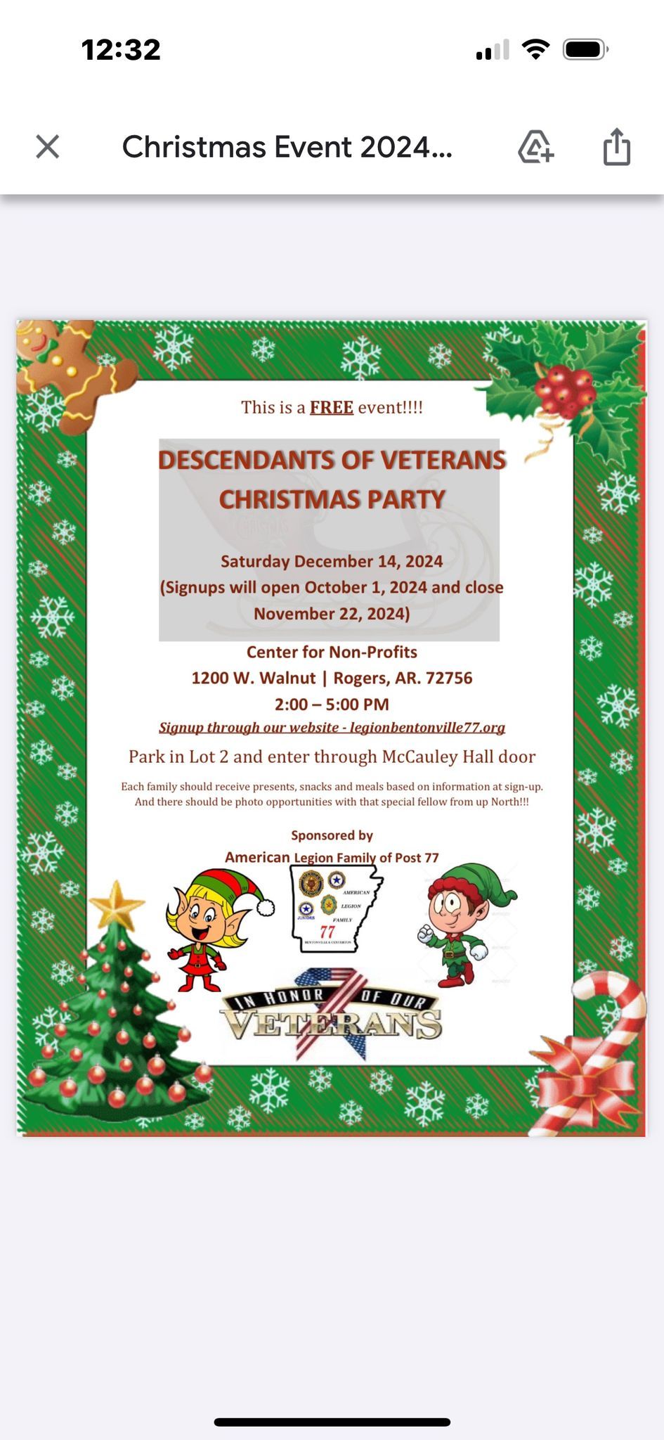 7th Annual Descendants of Christmas Party