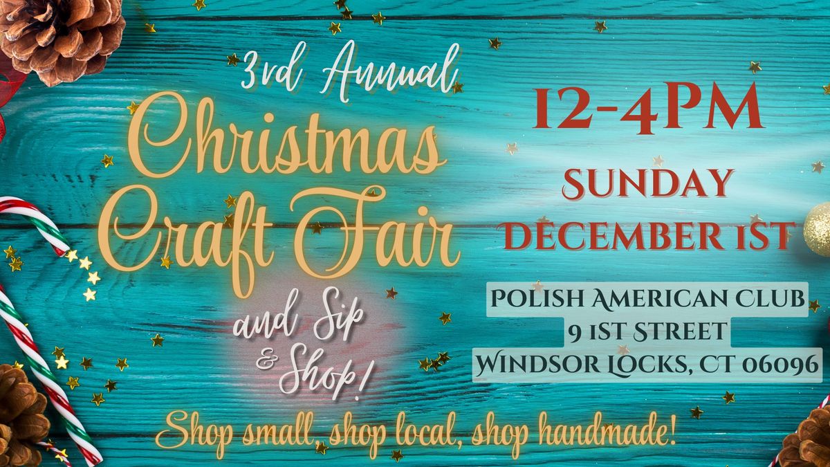 3rd Annual Christmas Craft Fair