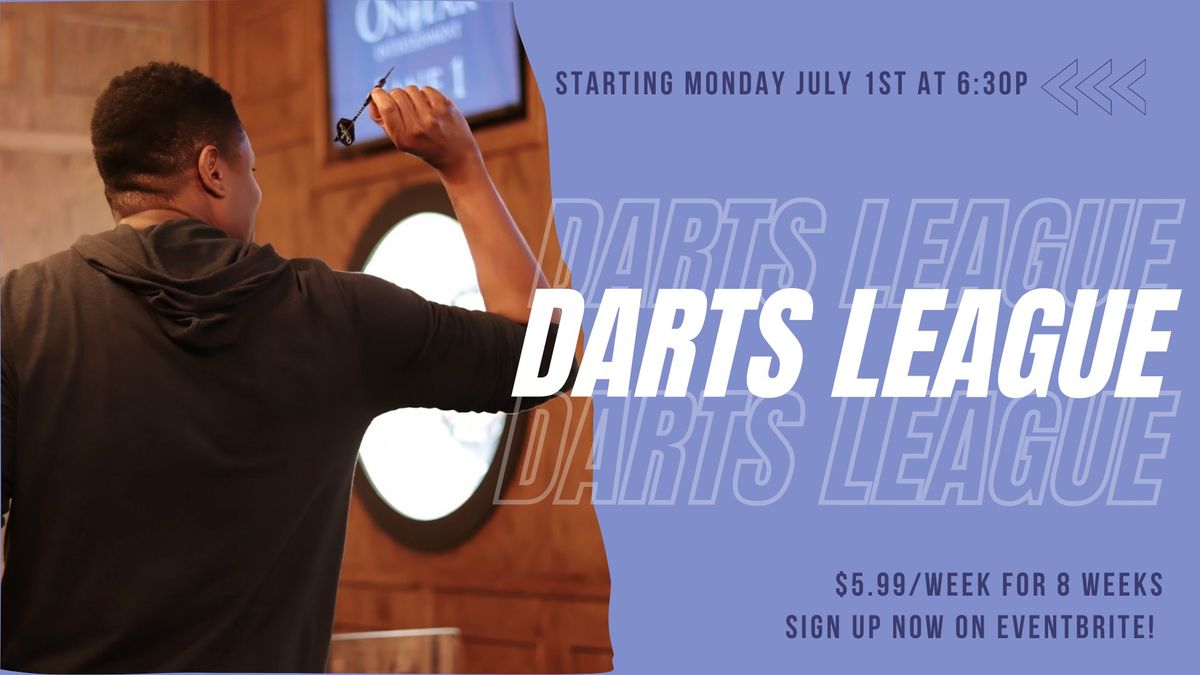 8 Week Dart League at On Par Entertainment 