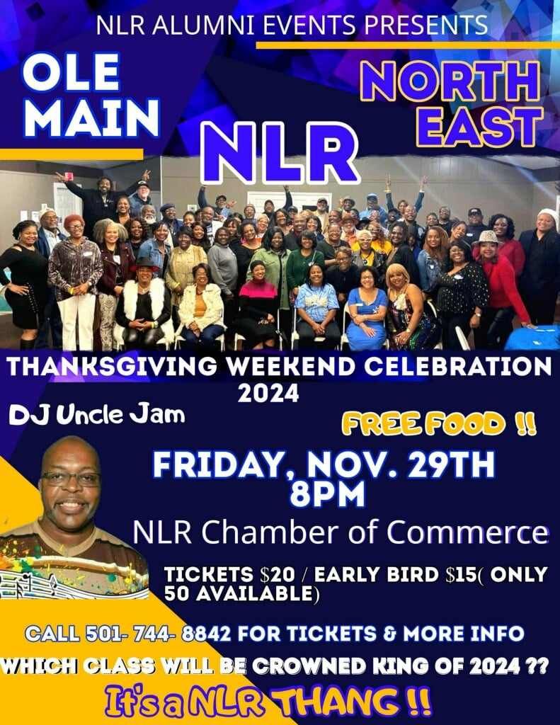 Ole Main_Northeast_ NLR "Thanksgiving Weekend Celebration 2024"