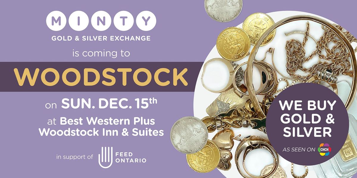 WOODSTOCK MINTY GOLD & SILVER EXCHANGE POP-UP