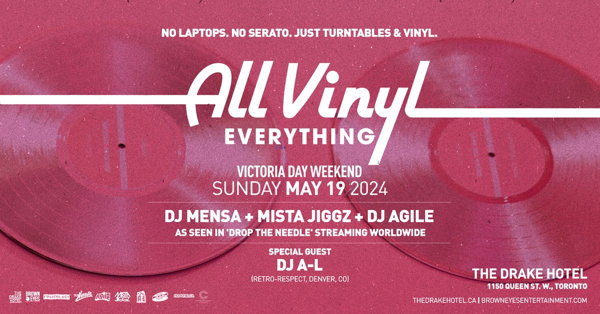 All Vinyl Everything - Victoria Day '24 Long Weekend Edition