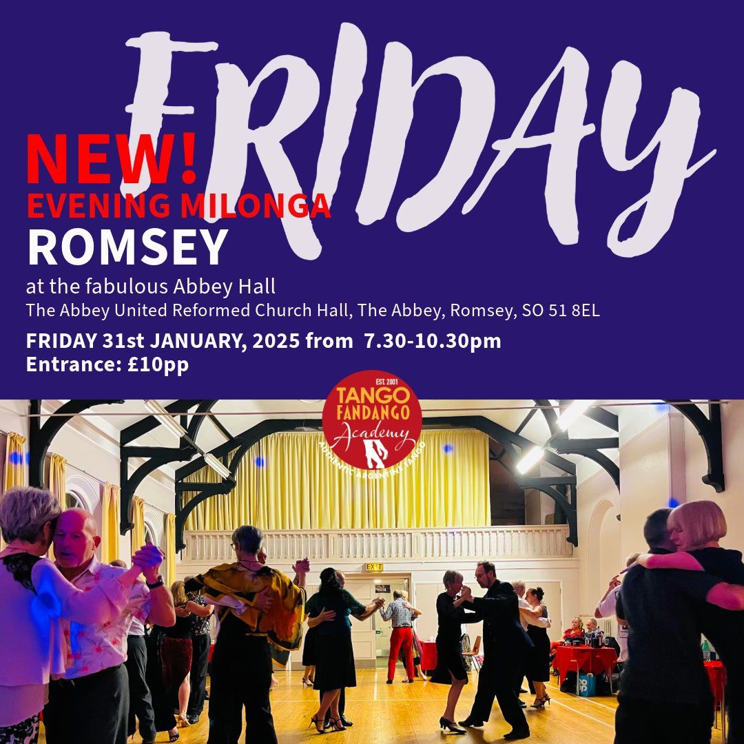 Milonga in Romsey - Friday January 31st