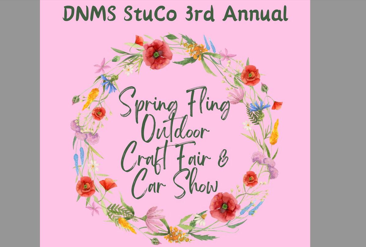 3rd Annual DNMS Spring Fling Outdoor Craft Fair & Car Show