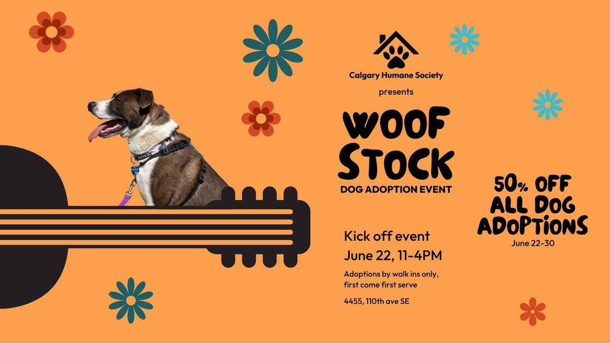WoofStock: Dog Adoption Event