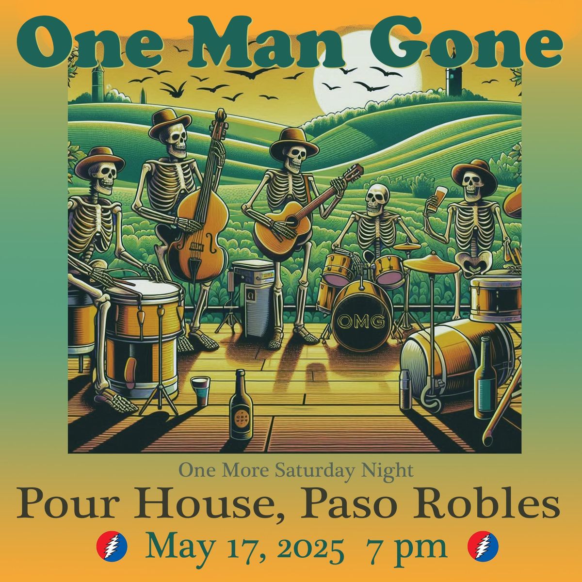 One Man Gone- A Grateful Dead Tribute live at the Pour House!