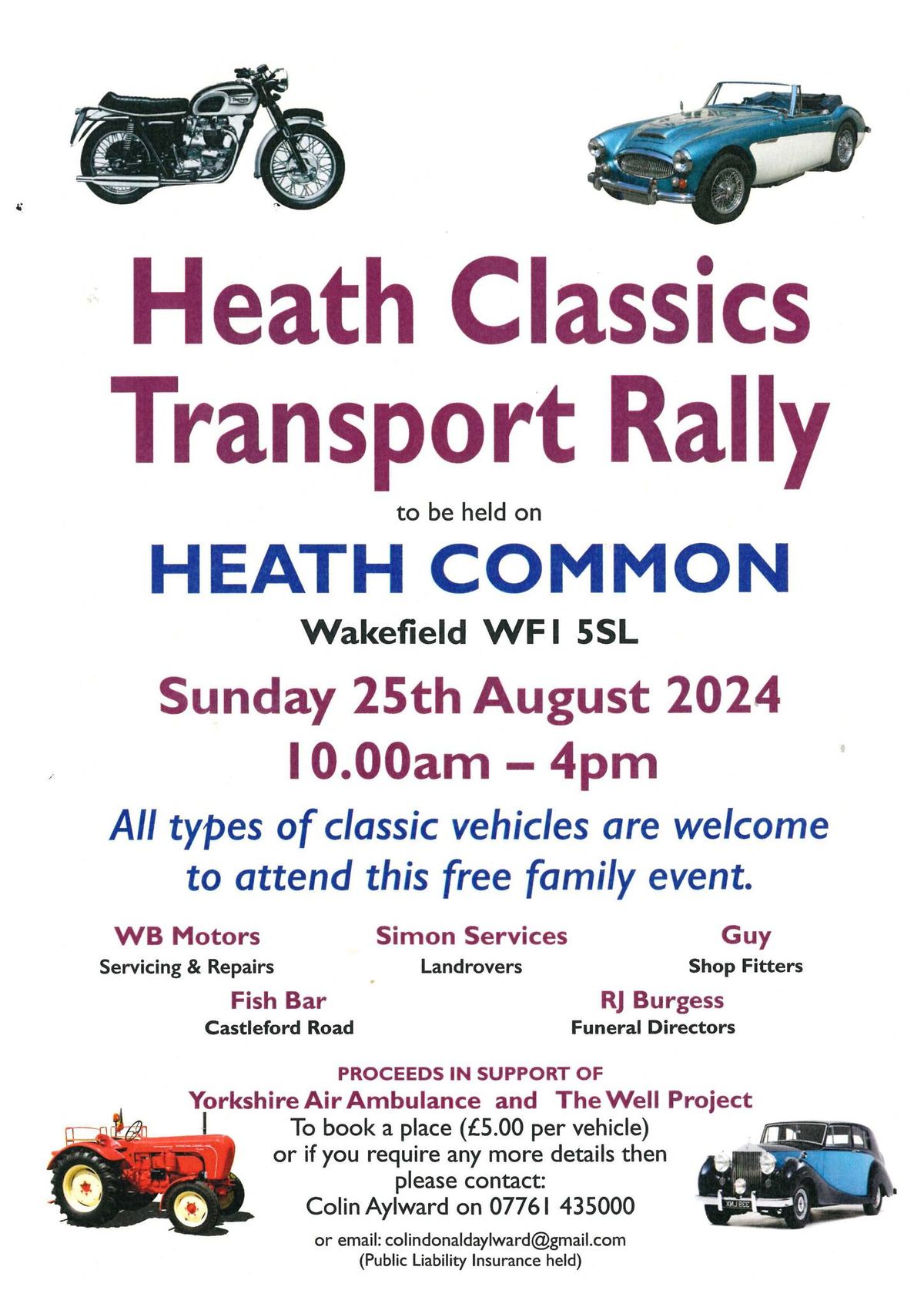Heath Classic Car Rally