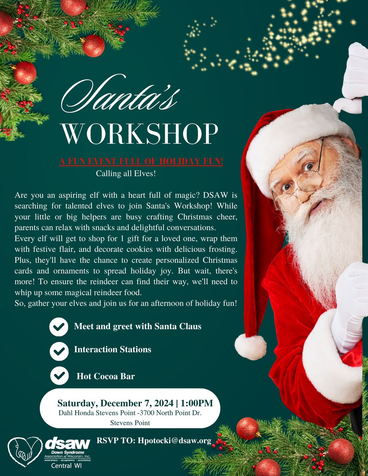 DSAW\u2019s Santa's Workshop