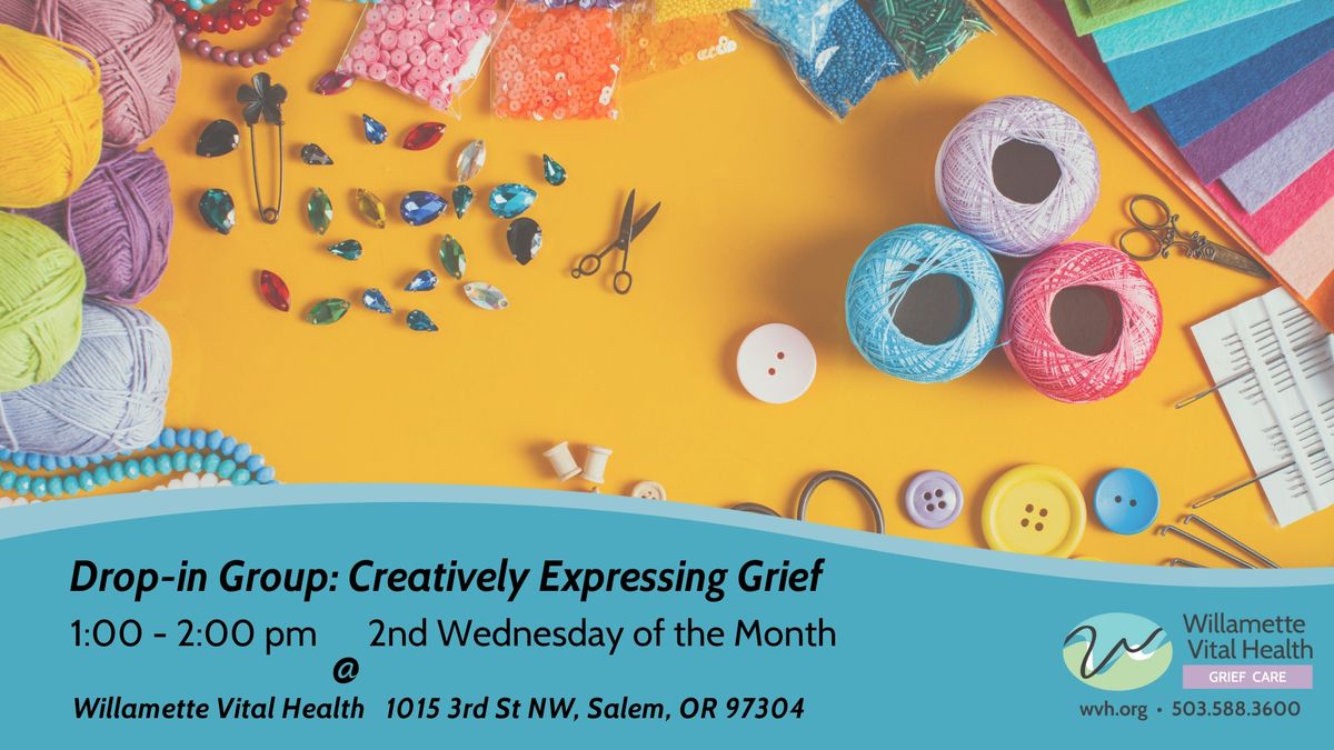 Drop-in Group: Creatively Expressing Grief (Free)