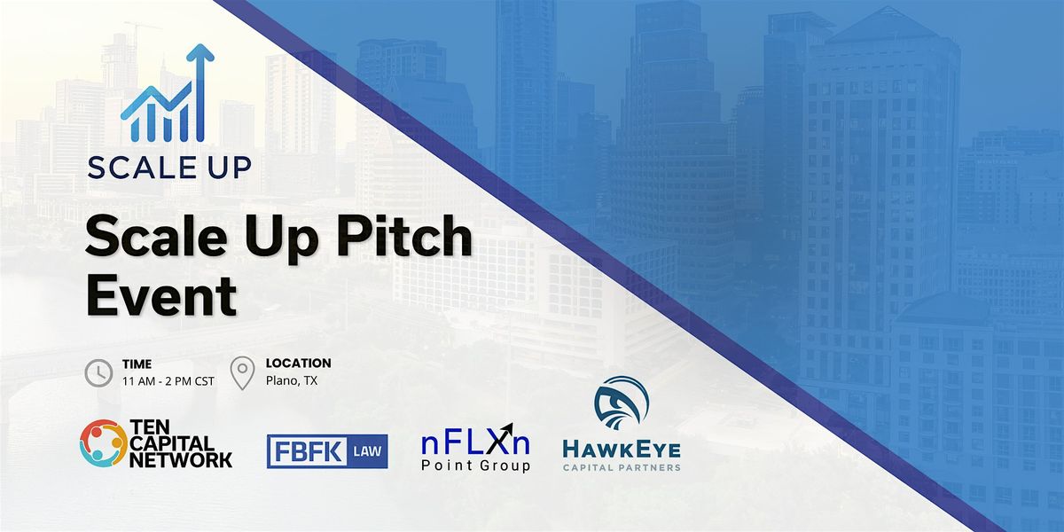 Scale Up Pitch January Event