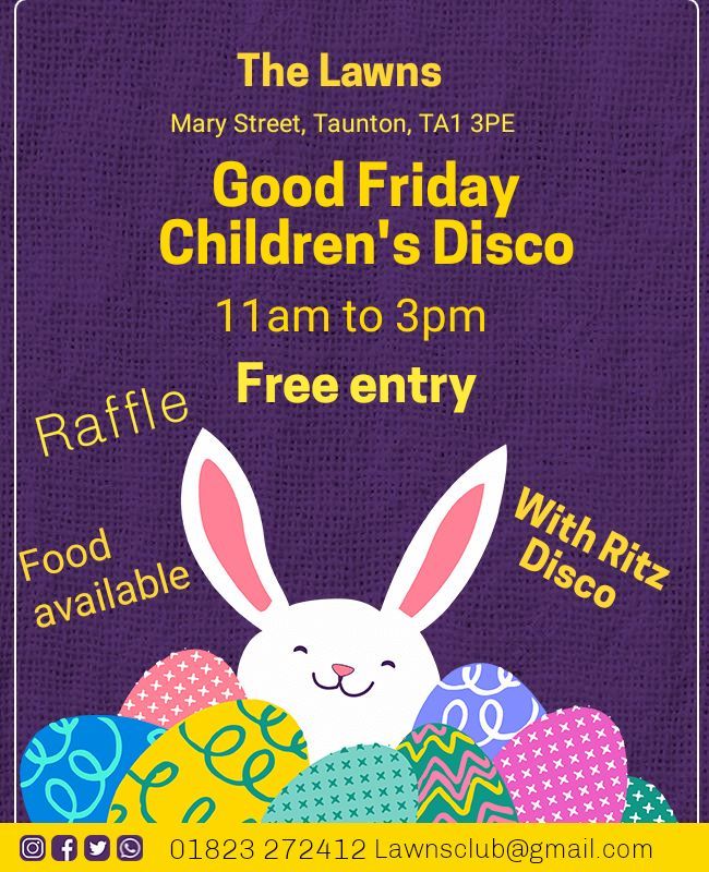 Children's Good Friday disco - free entry