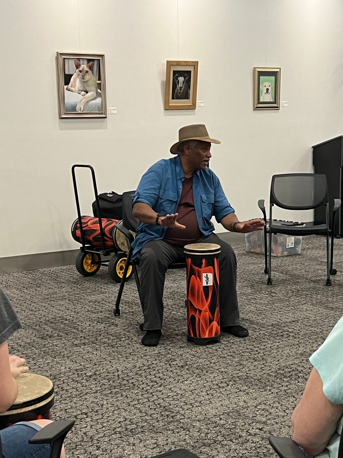 Downtown Chandler Library Drum Circle 