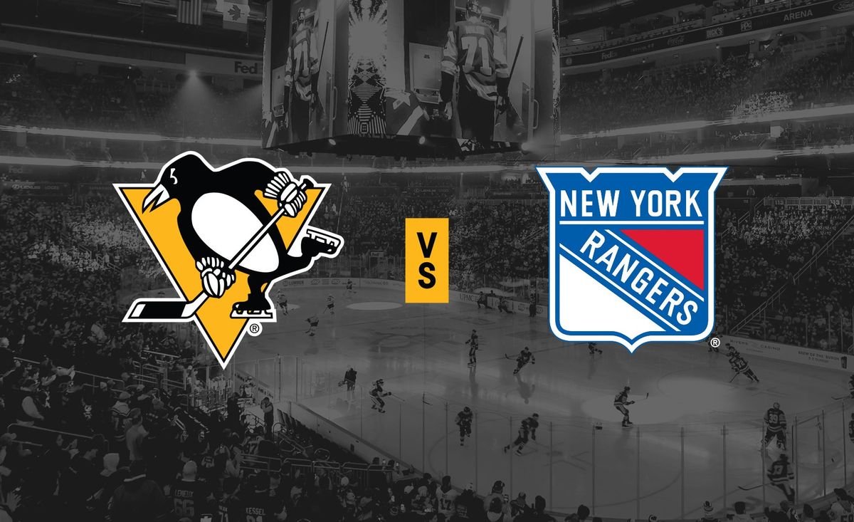 Parking Pittsburgh Penguins at New York Rangers