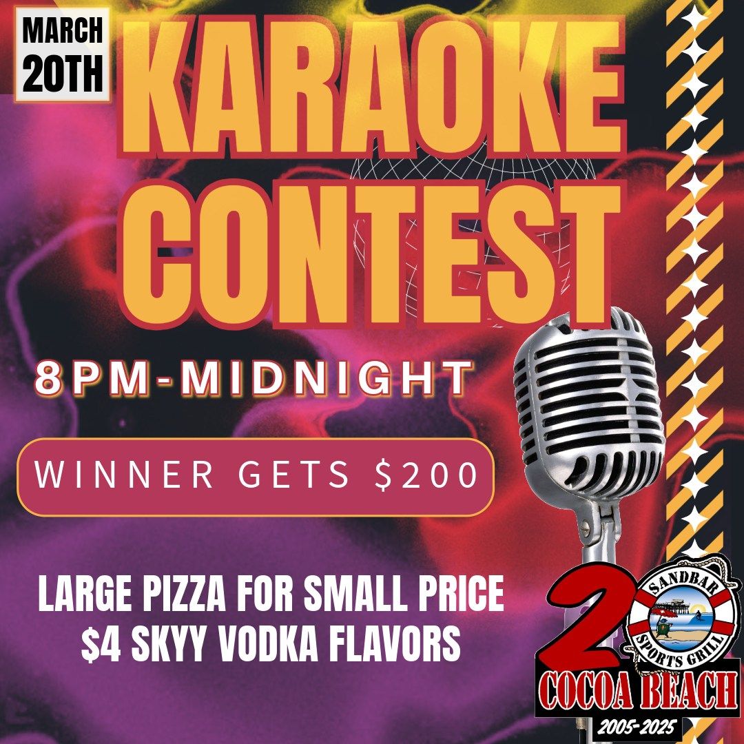 Karaoke Contest 20th Celebration