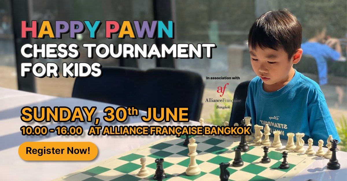 Happy Pawn 23rd Chess Tournament for kids