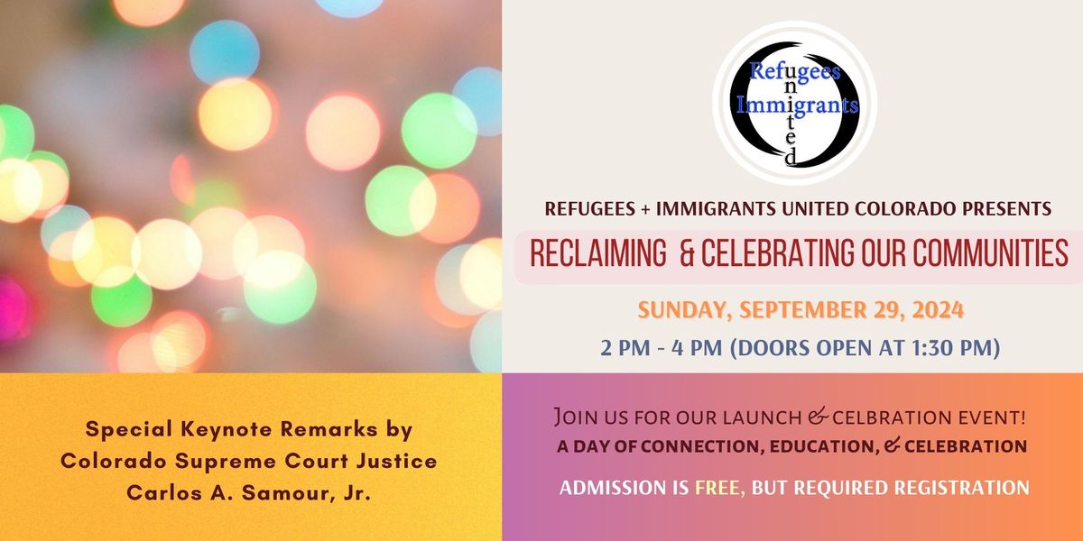 Reclaiming & Celebrating Our Communities 