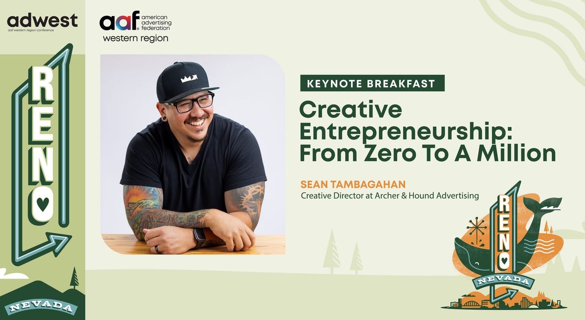 Keynote Breakfast - Creative Entrepreneurship: From Zero To A Million