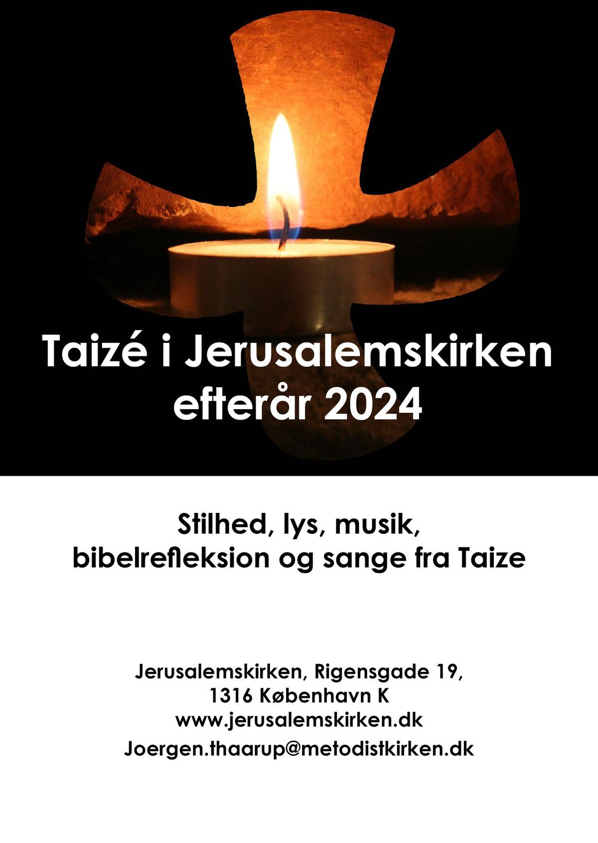 Taizegudstjenester efter\u00e5ret 2024