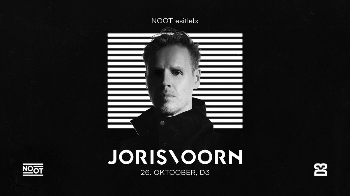 NOOT: Joris Voorn (NL) | 26.10 | D3