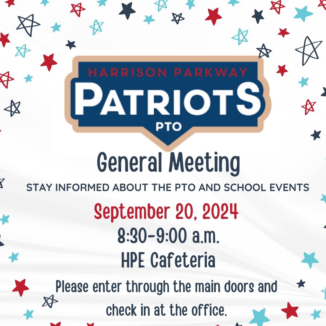 PTO General Meeting