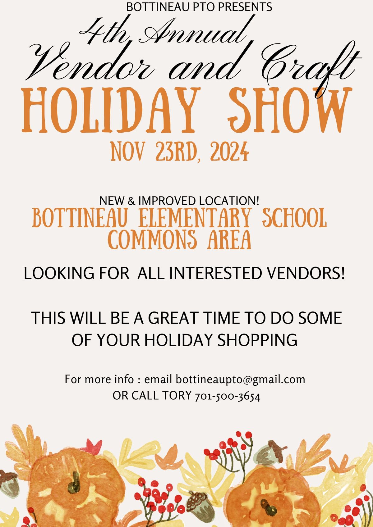 Vendor and Craft Holiday Show