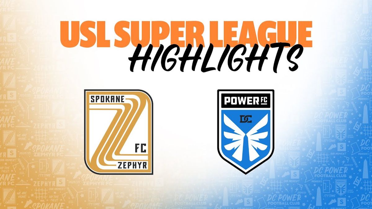 DC Power FC vs. Spokane Zephyr FC
