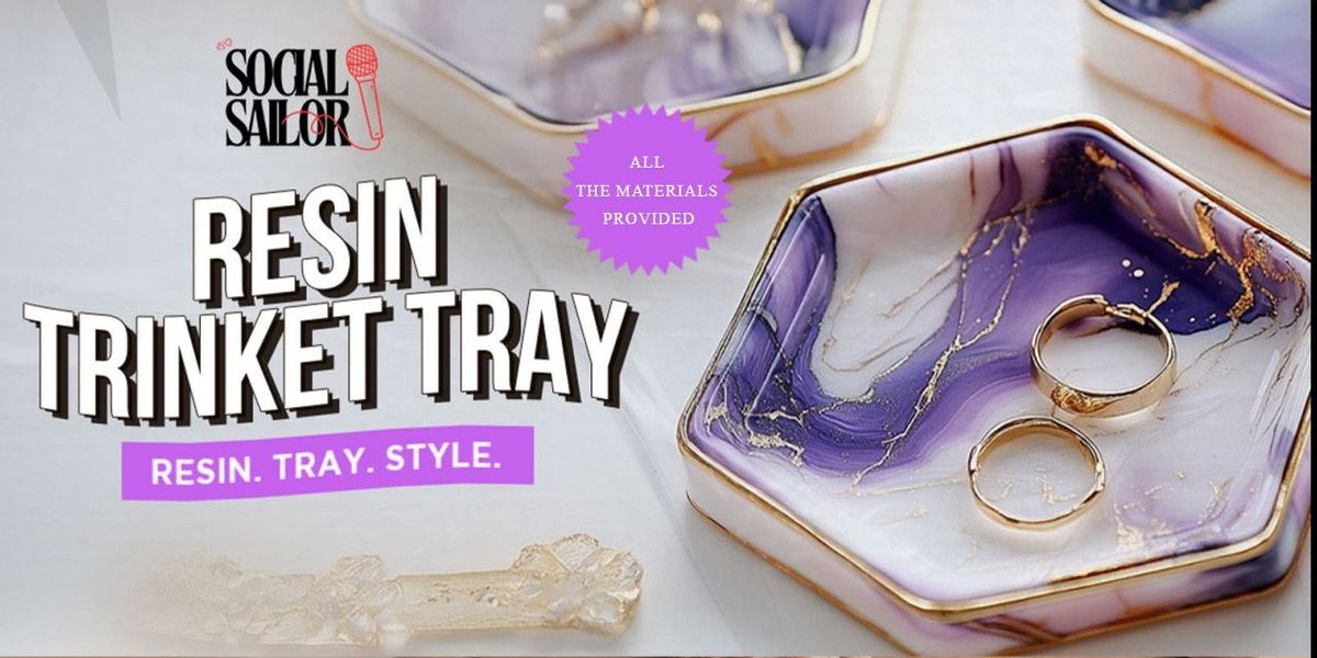 Resin Trinket Tray Date - Delhi NCR