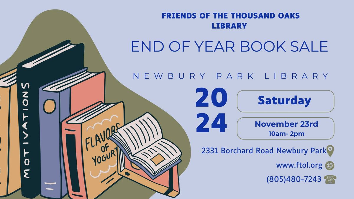 End of Year Book Sale 