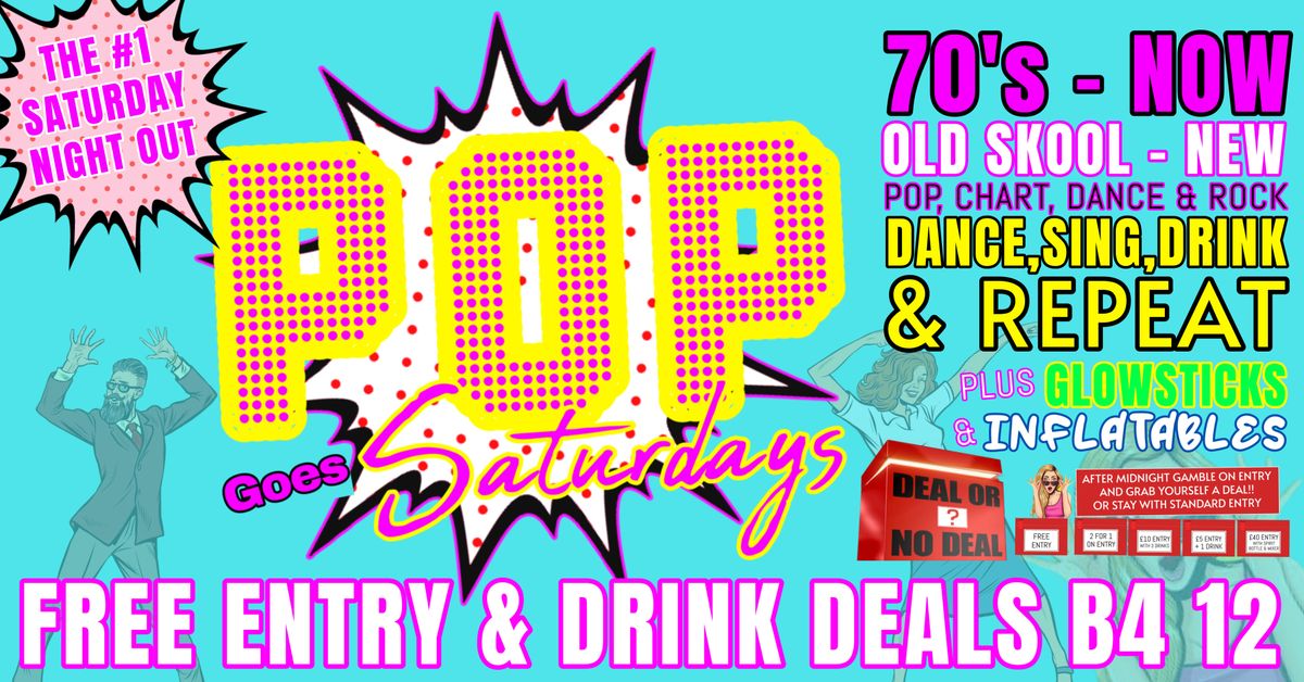 POP GOES SATURDAY with DEAL OR NO DEAL! \/ Temple Bar Eastbourne